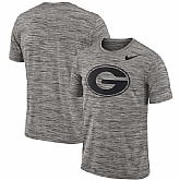 Nike Georgia Bulldogs Charcoal 2018 Player Travel Legend Performance T-Shirt,baseball caps,new era cap wholesale,wholesale hats